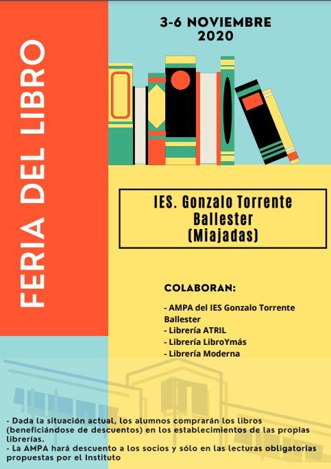 cartel feria del libro