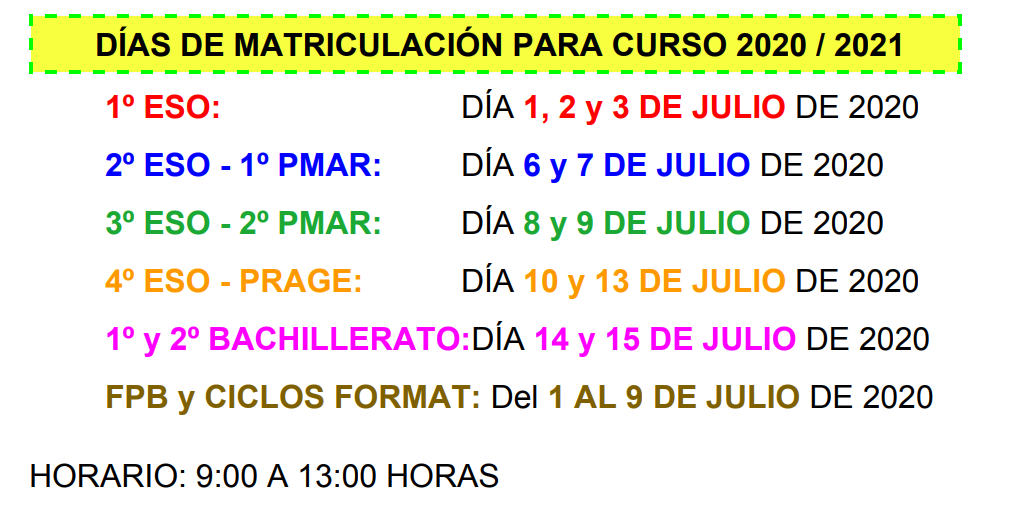 Matriculación